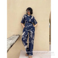 New Arrivals Floral Printed Long Loose Women's Pants